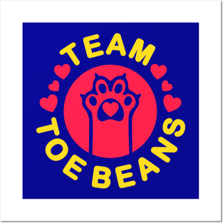 Team Toe Beans Posters and Art